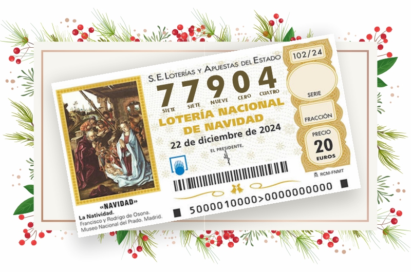 Ir a la página de La Lotería de Navidad del Colegio ya está a la venta