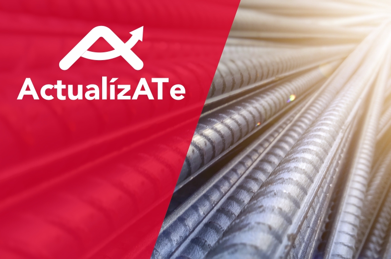 Ir a la página de ActualízATe - Control de Calidad del Acero Conforme al Código Estructural